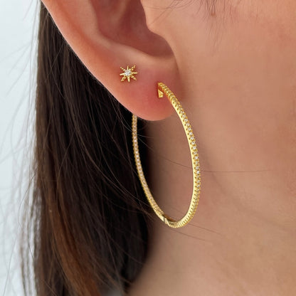[Regalia jewelry]Popular Large Hoop Earrings