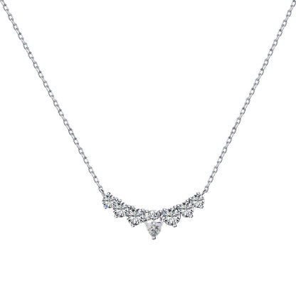 [Regalia jewelry]Dainty Colorful Heart Necklace