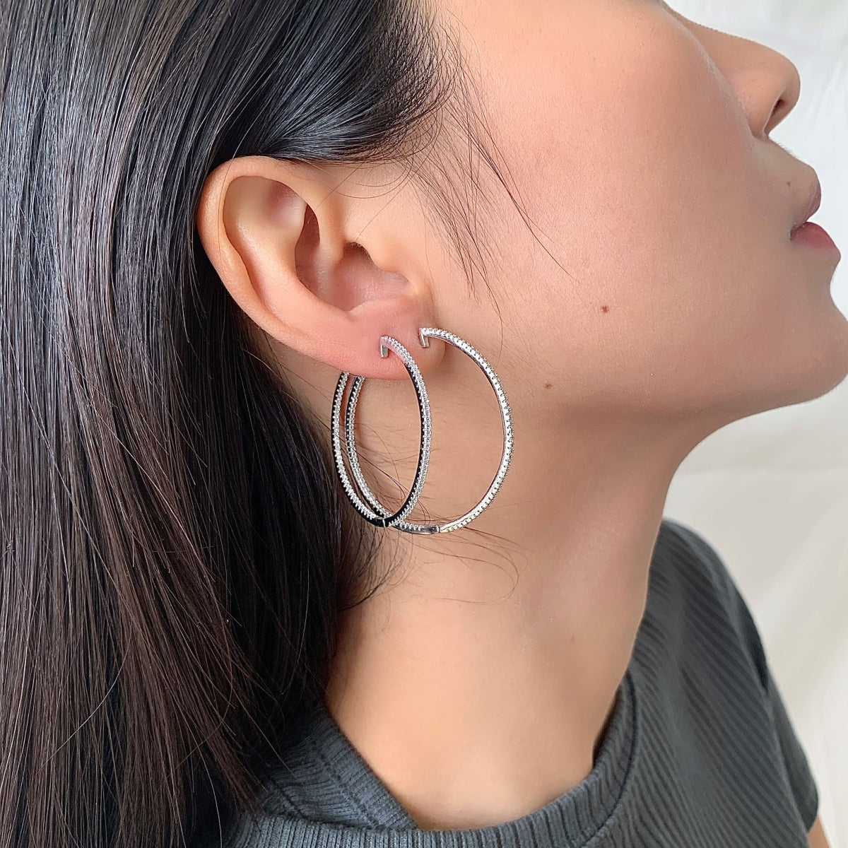 [Regalia jewelry]Popular Large Hoop Earrings
