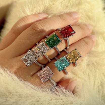 [Regalia jewelry]4.0 Carat Luxurious Engagement Ring