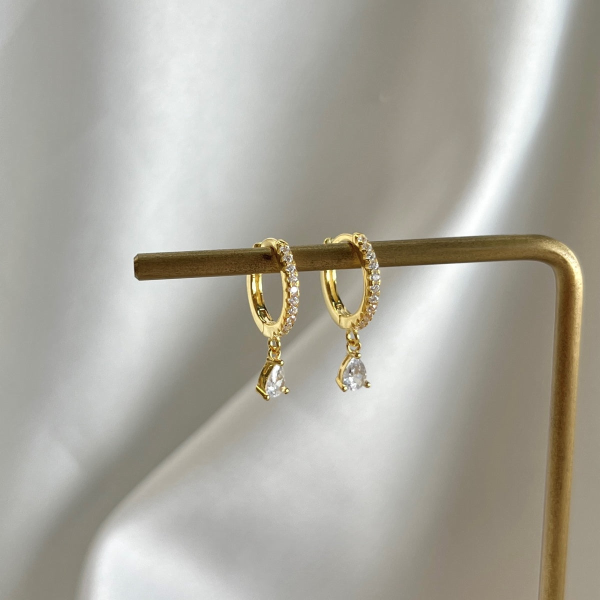 [Regalia jewelry]Luxurious Geometric Drop Earrings