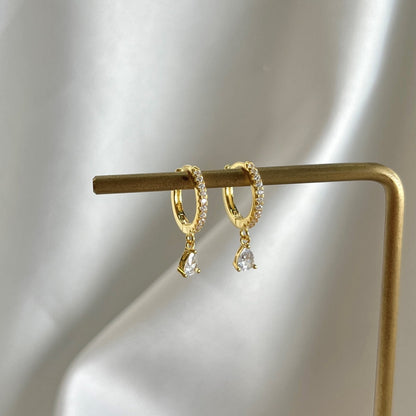 [Regalia jewelry]Luxurious Geometric Drop Earrings