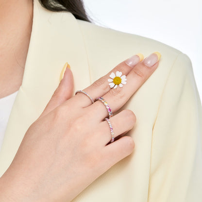 [Regalia jewelry]Elegant Vivid Round Cut Daily Ring