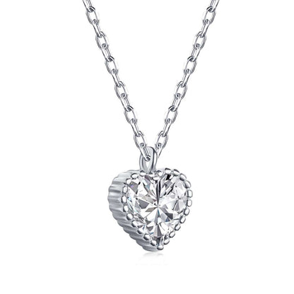 [Regalia jewelry]Ornate Heart Shape Necklace