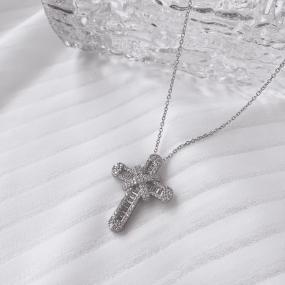 [Regalia jewelry]Gypsophila With Dimonds Necklace