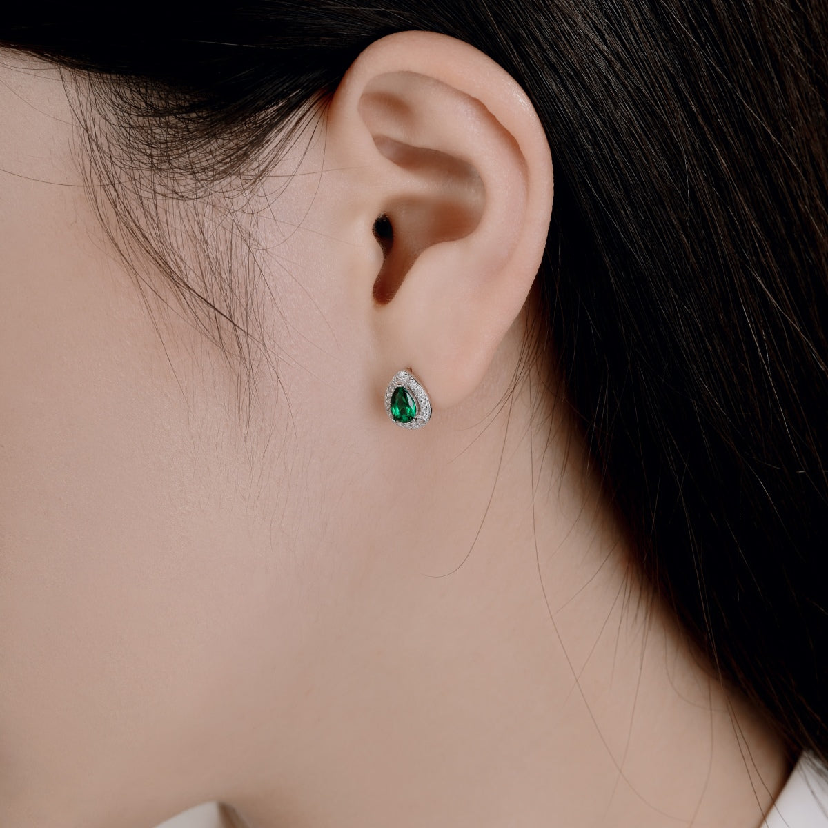 [Regalia jewelry]Luxurious Water Drop Shape Earrings