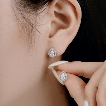 [Regalia jewelry]Luxurious Water Drop Shape Earrings