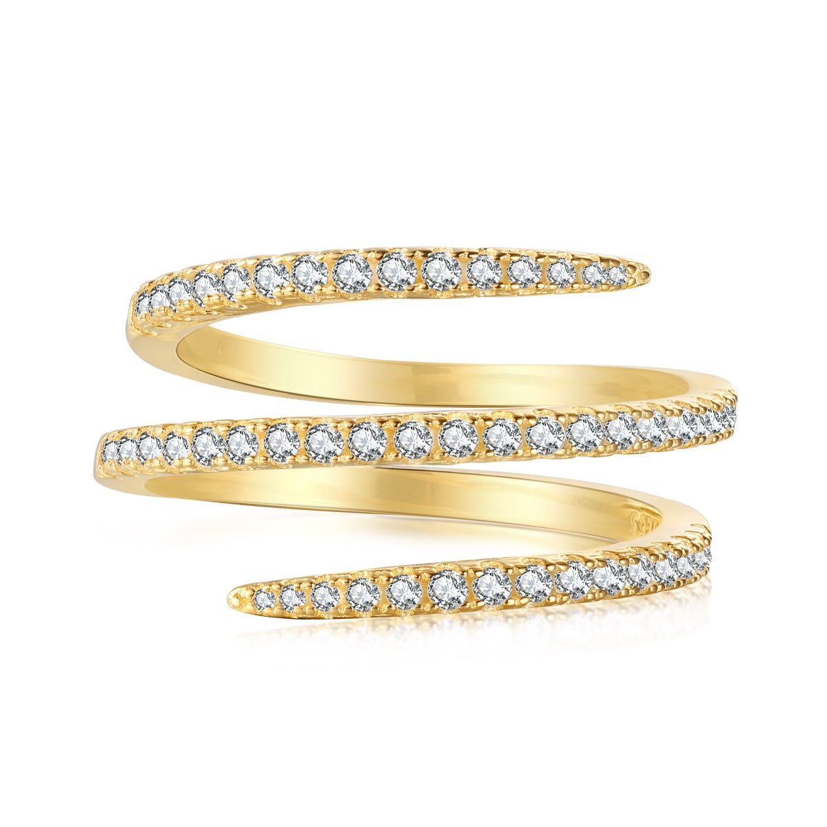 [Regalia jewelry]Unique Vibrant Entangle Daily Ring