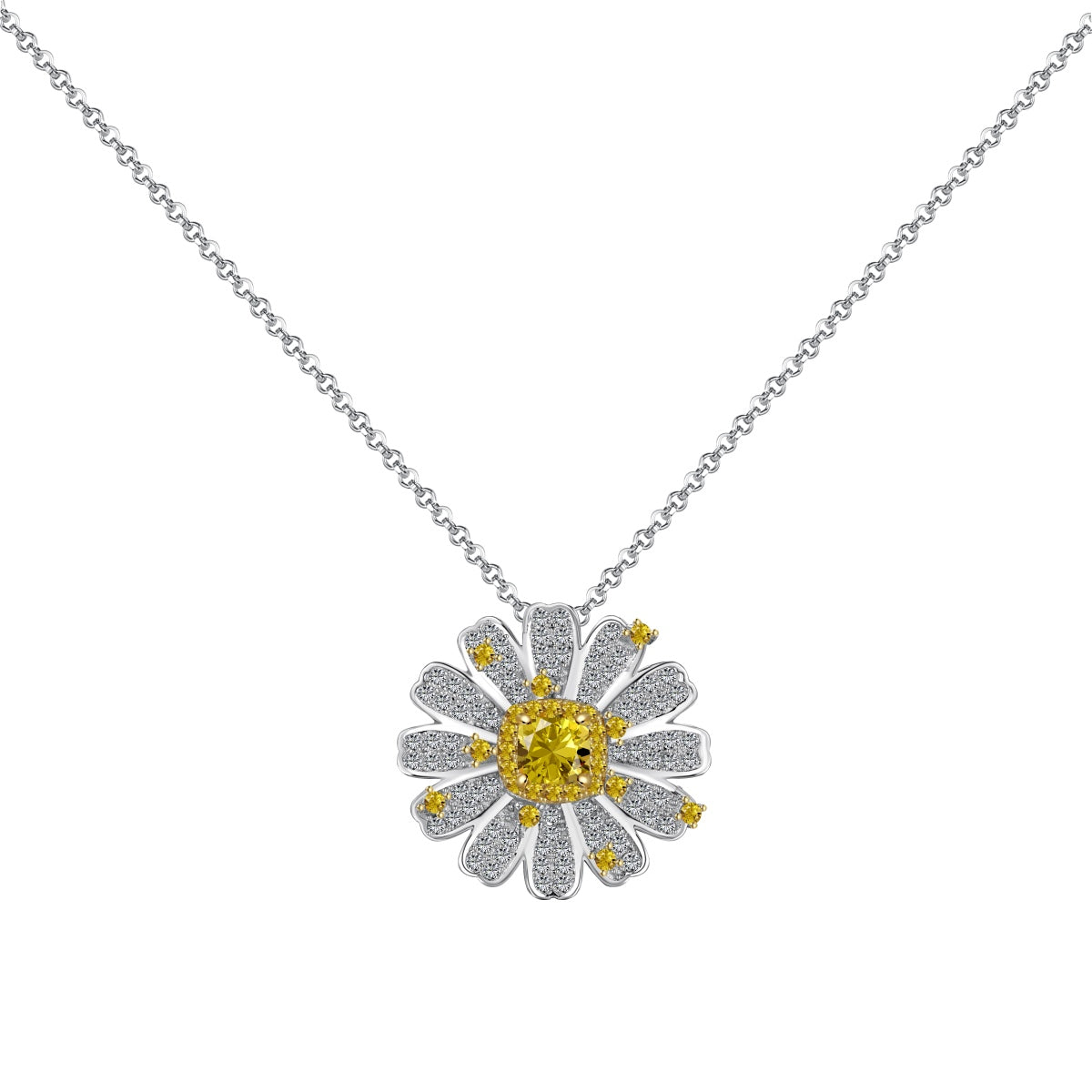 [Regalia jewelry]Exquisite Daisy Necklace