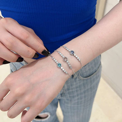 [Regalia jewelry]Luxurious Heart Of The Ocean Bracelet