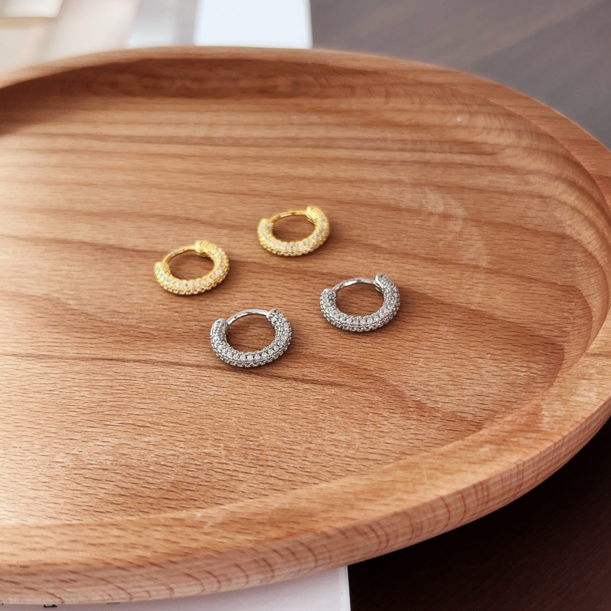 [Regalia jewelry]Delicate Versatile Daily Earrings