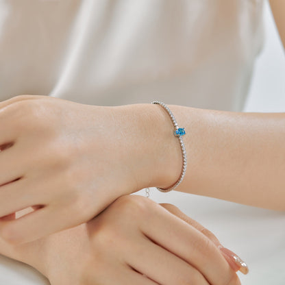 [Regalia jewelry]0.75 Carat Exquisite Oval Cut Daily Bracelet