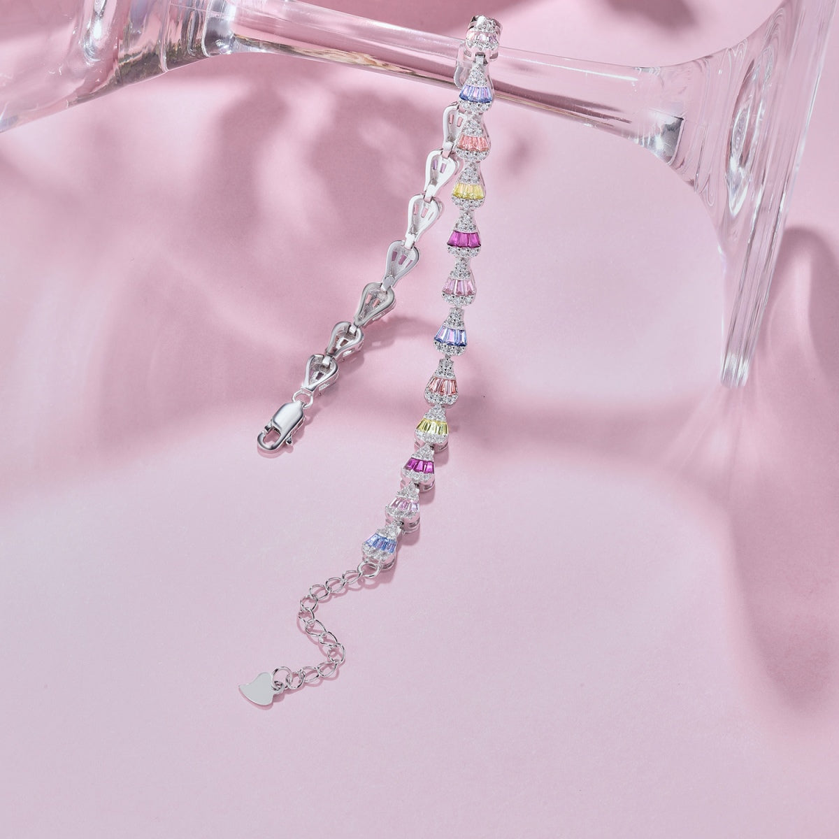 [Regalia jewelry]Radiant Water Drop Shape Daily Bracelet