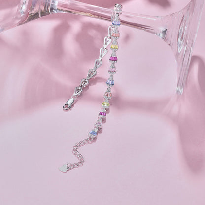 [Regalia jewelry]Radiant Water Drop Shape Daily Bracelet