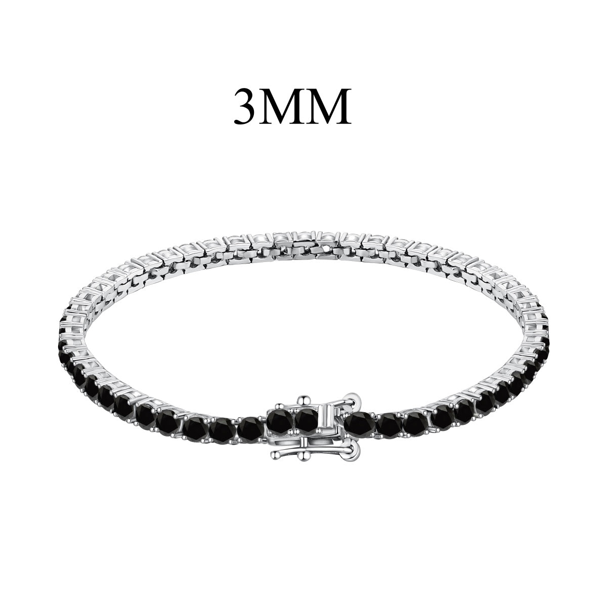 [Regalia jewelry]Radiant Colorful Round Cut Party Bracelet