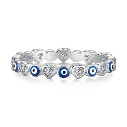 [Regalia jewelry]Radiant Colorful Round Shape Daily Ring