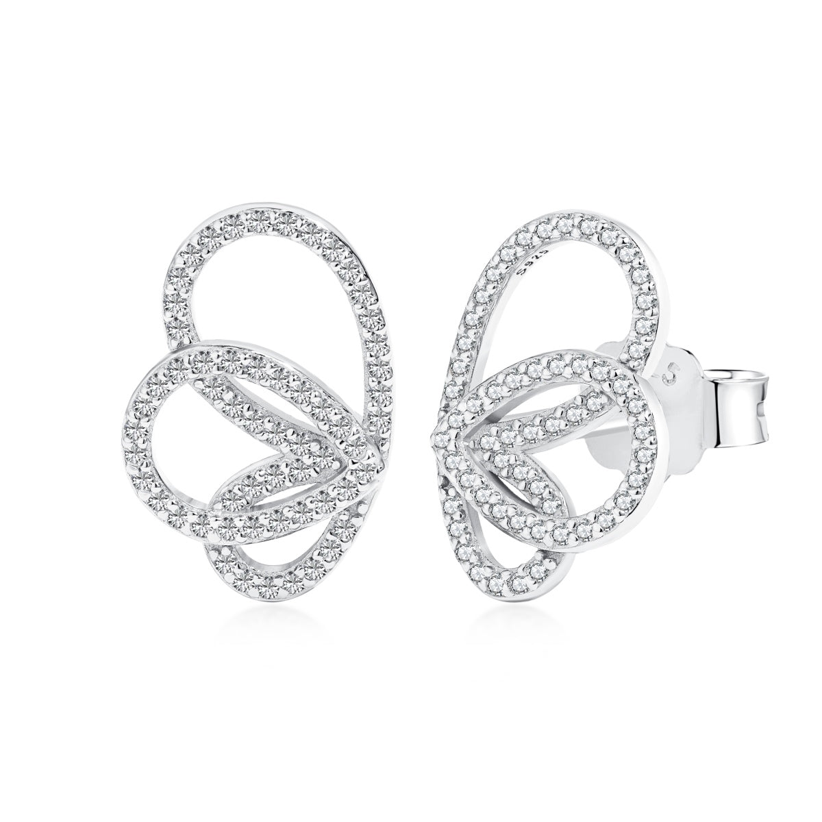 [Regalia jewelry]Exquisite Butterfly Shape Earrings
