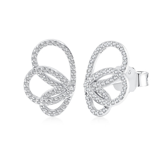 [Regalia jewelry]Exquisite Butterfly Shape Earrings