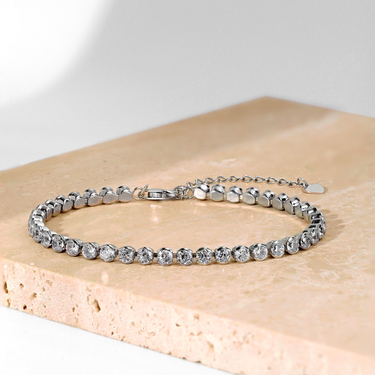 [Regalia jewelry]Dazzling Sparkling Round Cut Daily Bracelet