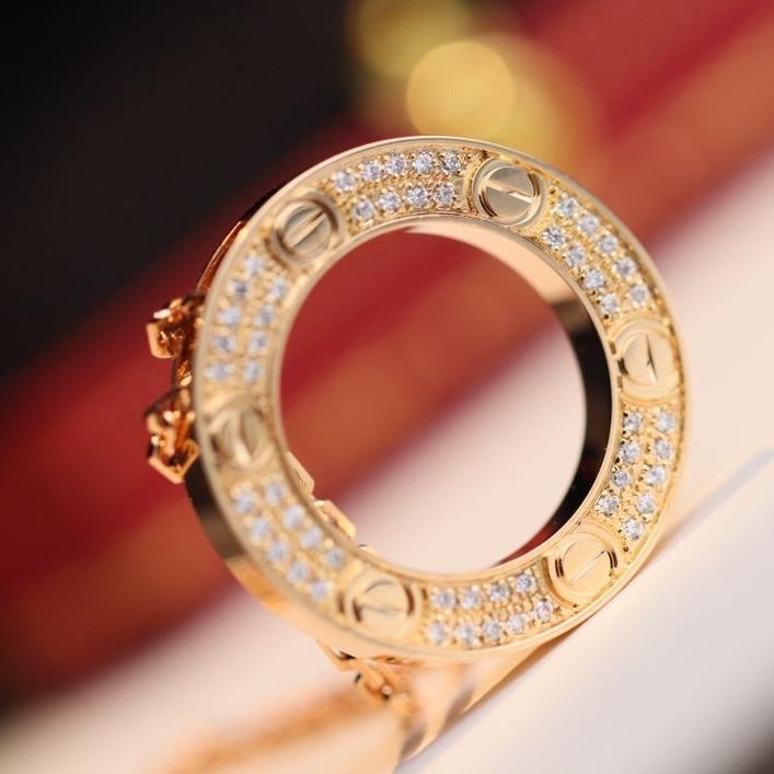 [Regalia jewelry]LOVE NECKLACE ADJUSTABLE ROSE GOLD