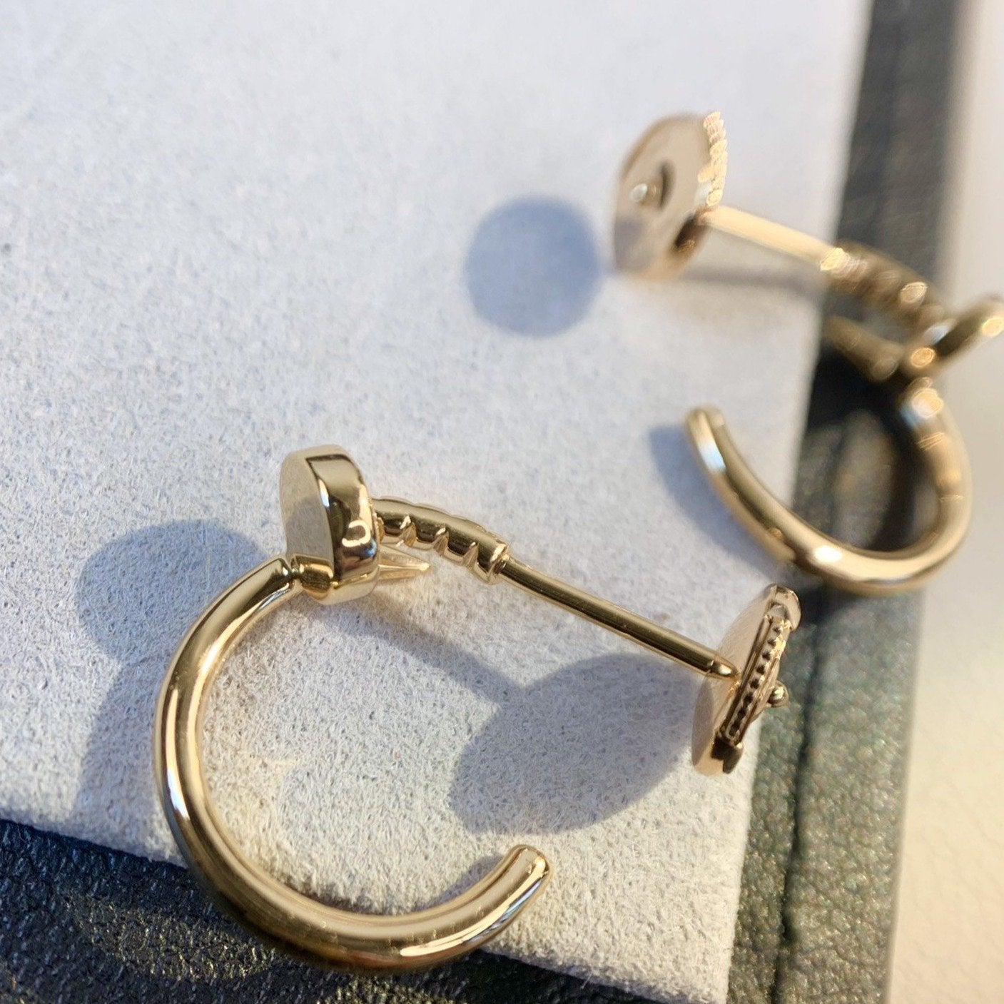 [Regalia jewelry]JUSTE EARRINGS PINK GOLD