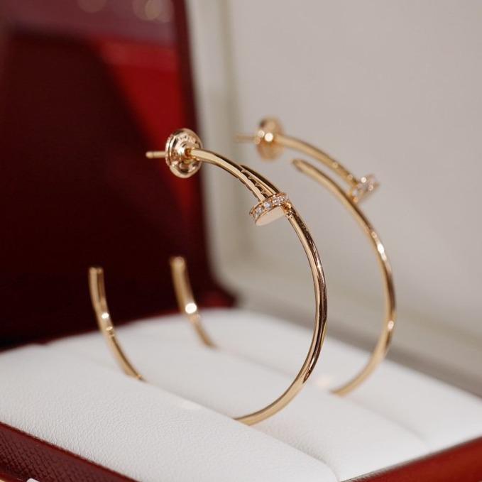 [Regalia jewelry]JUSTE EARRINGS DIAMONDS 1.8MM