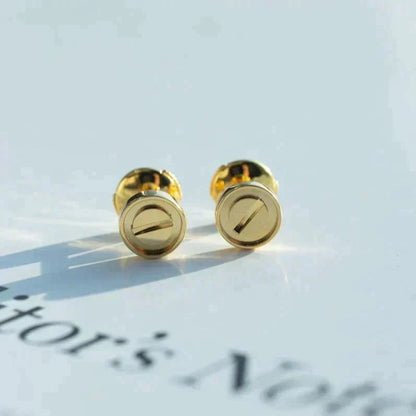 [Regalia jewelry]LOVE EARRINGS GOLD 10MM