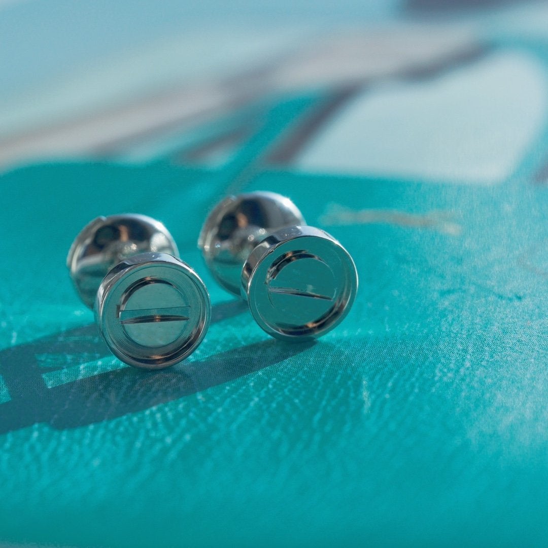 [Regalia jewelry]LOVE EARRINGS SILVER 10MM