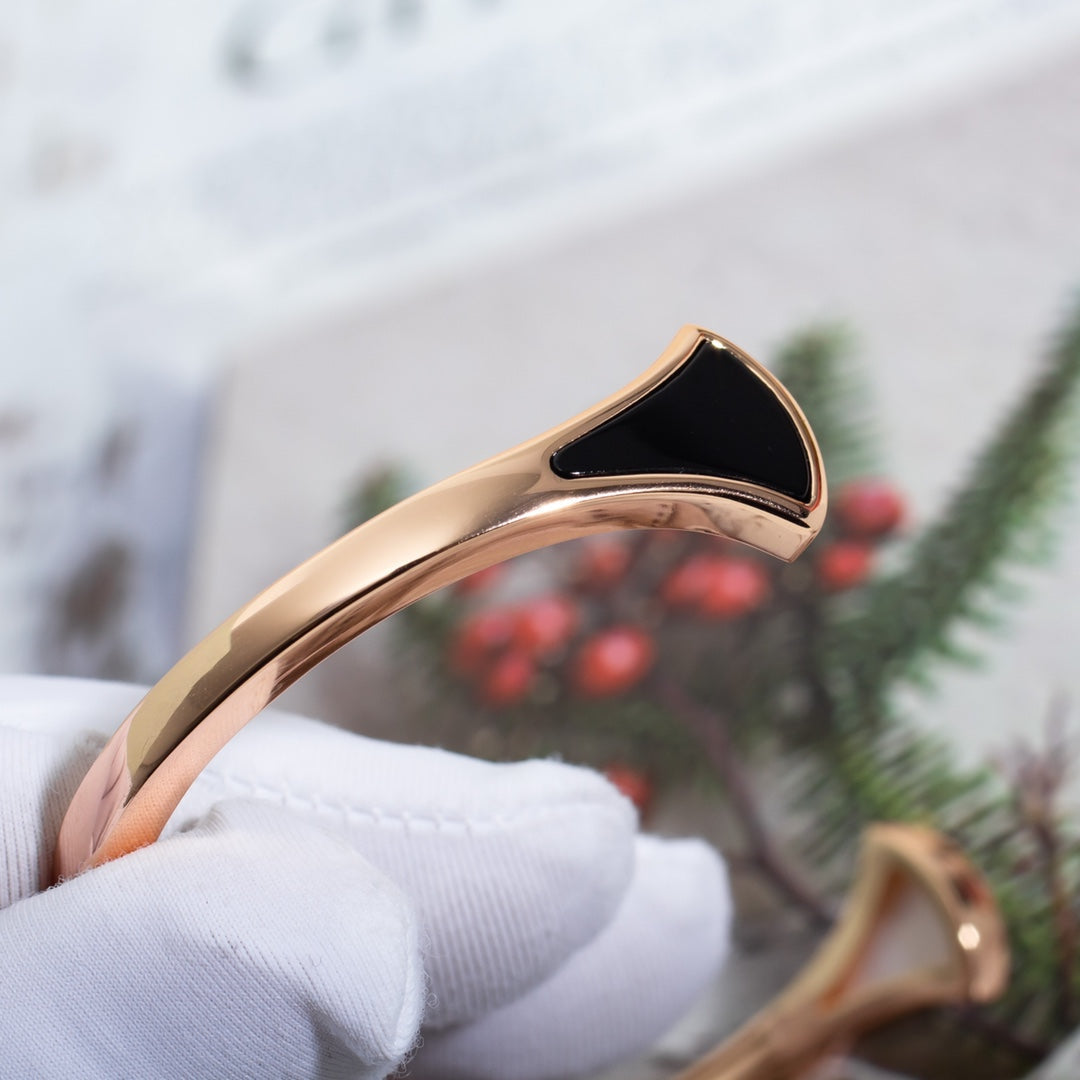 [Regalia jewelry]DREAM BRACELET OPEN PINK GOLD MOP