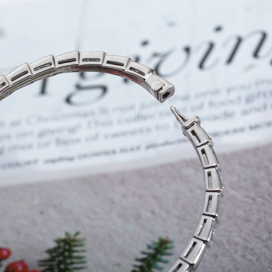 [Regalia jewelry]SERPENTI BRACELET SILVER DIAMOND