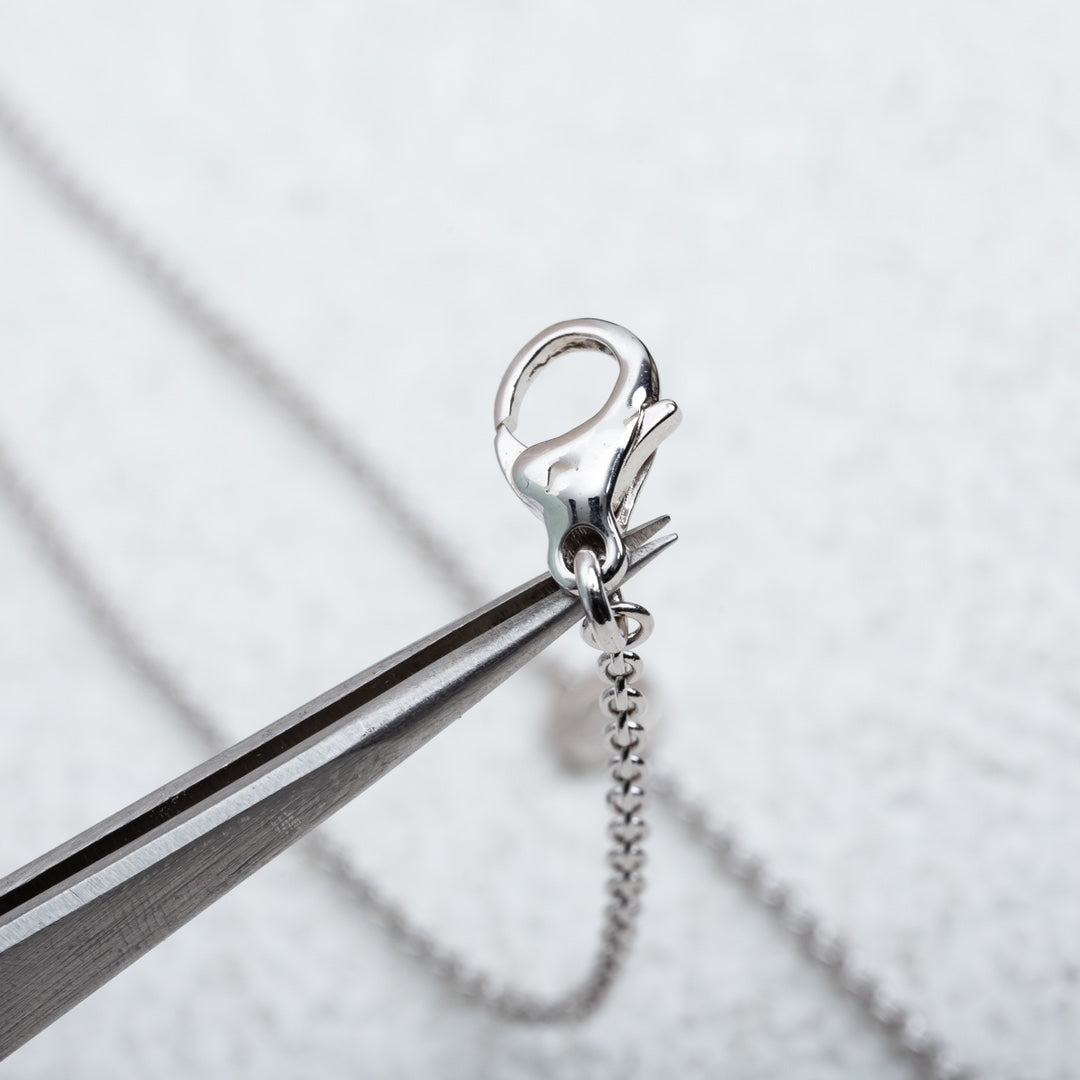 [Regalia jewelry]PARENTESI NECKLACE SILVER