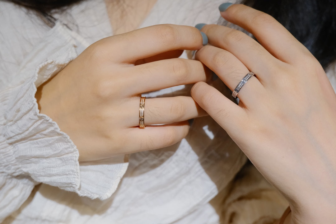 [Regalia jewelry]LOVE RING 2.65MM DIAMOND