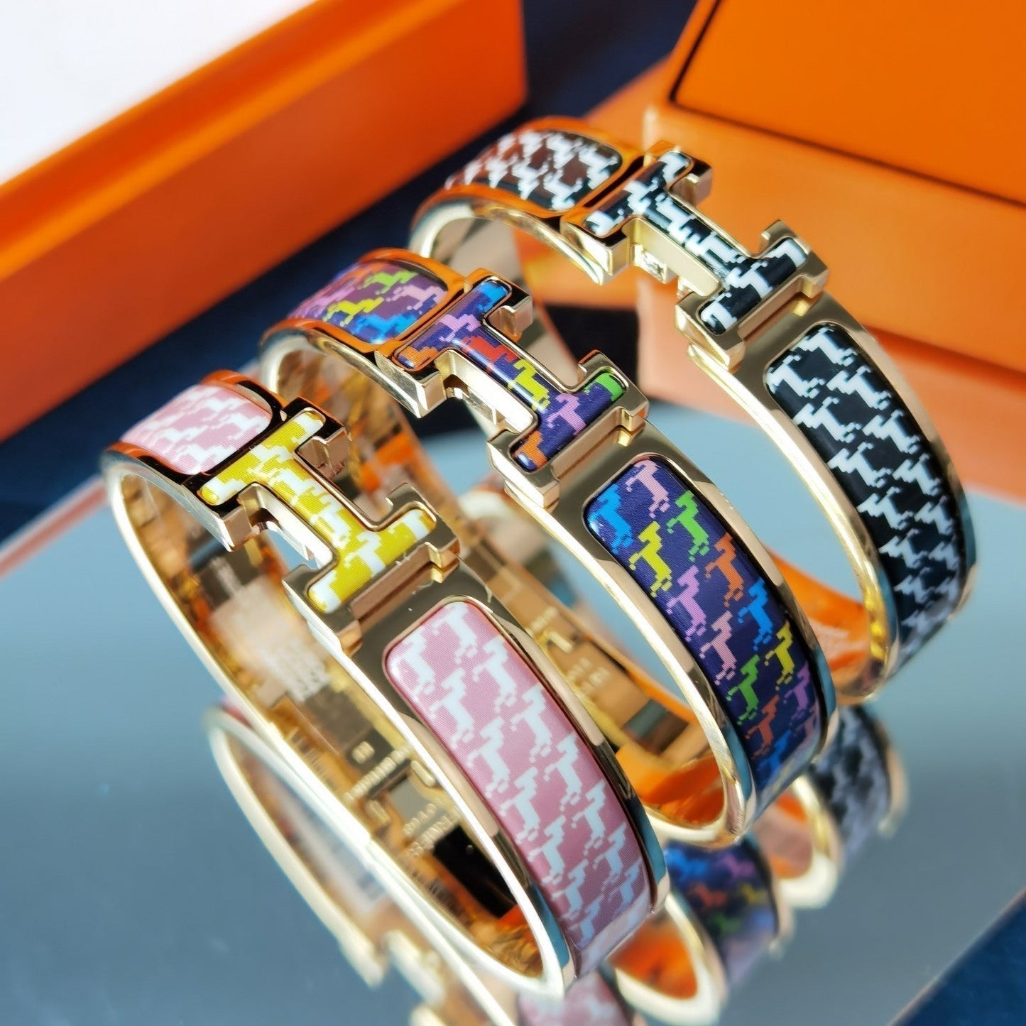 [Regalia jewelry]H HORSE BRACELET 12MM