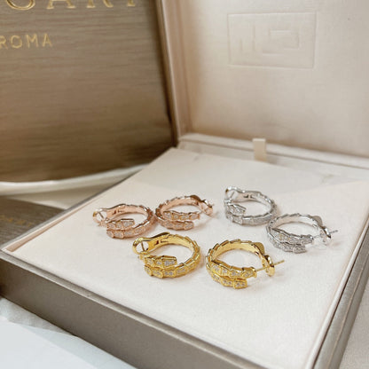 [Regalia jewelry]SERPENTI EARRINGS DIAMOND