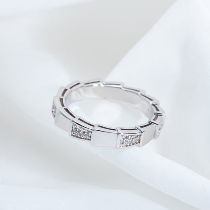 [Regalia jewelry]SERPENTI RING SILVER  3MM