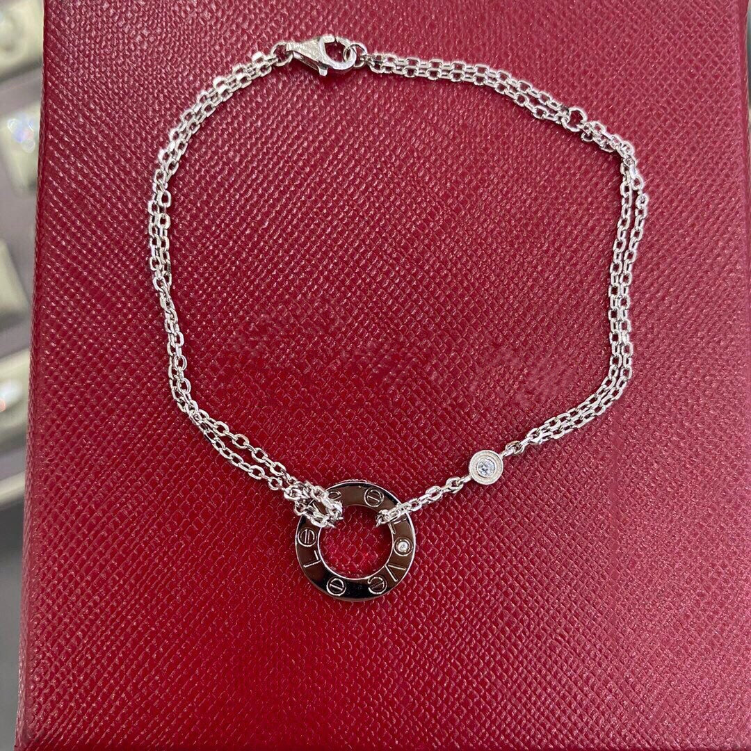 [Regalia jewelry]LOVE BRACELET 2 DIAMOND