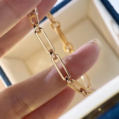 [Regalia jewelry]CHAINE BRACELET SMALL MODEL DIAMOND