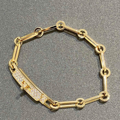 [Regalia jewelry]CHAINE BRACELET SMALL MODEL DIAMOND