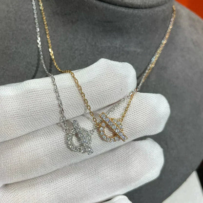 [Regalia jewelry]ECHAPEE NECKLACE DIAMOND