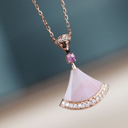 [Regalia jewelry]DREAM NECKLACE PINK MOP DIAMOND