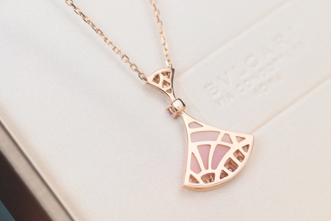 [Regalia jewelry]DREAM NECKLACE PINK MOP DIAMOND