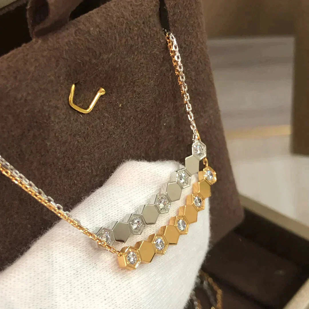 [Regalia jewelry]BEE LOVE NECKLACE DIAMOND