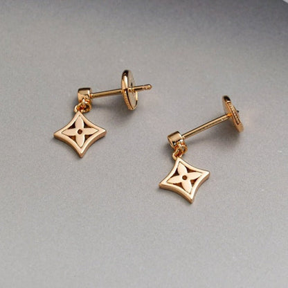 [Regalia jewelry]STAR EARRINGS GOLD