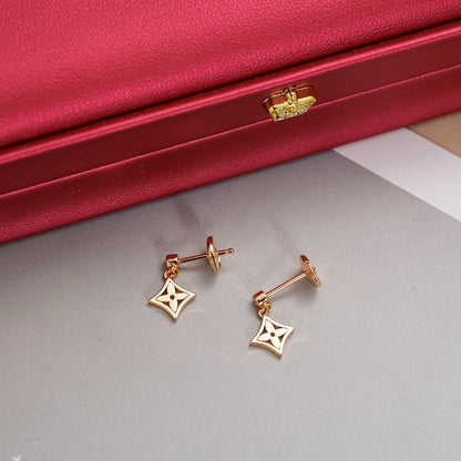 [Regalia jewelry]STAR EARRINGS GOLD