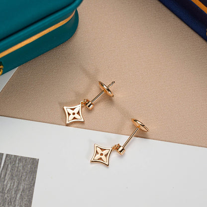[Regalia jewelry]STAR EARRINGS GOLD