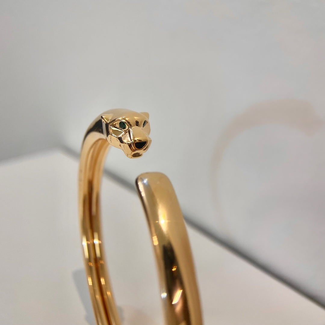 [Regalia jewelry]PANTHERE GOLD OPEN BRACELET