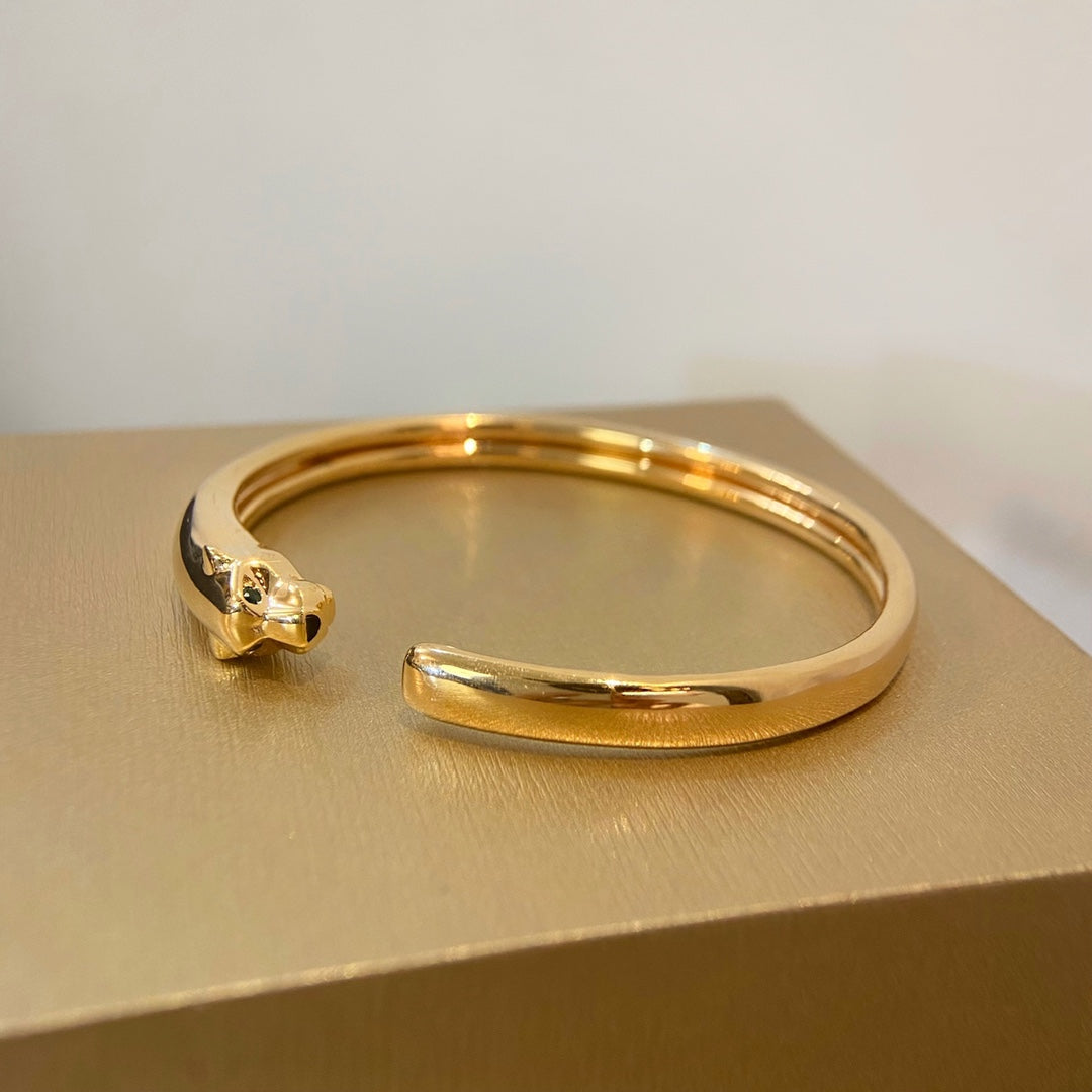 [Regalia jewelry]PANTHERE GOLD OPEN BRACELET