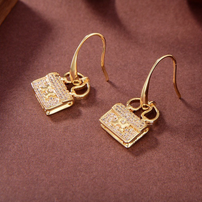 [Regalia jewelry]KELLY DIAMOND EARRINGS