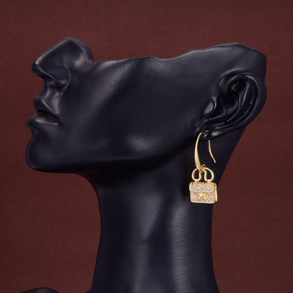 [Regalia jewelry]KELLY DIAMOND EARRINGS