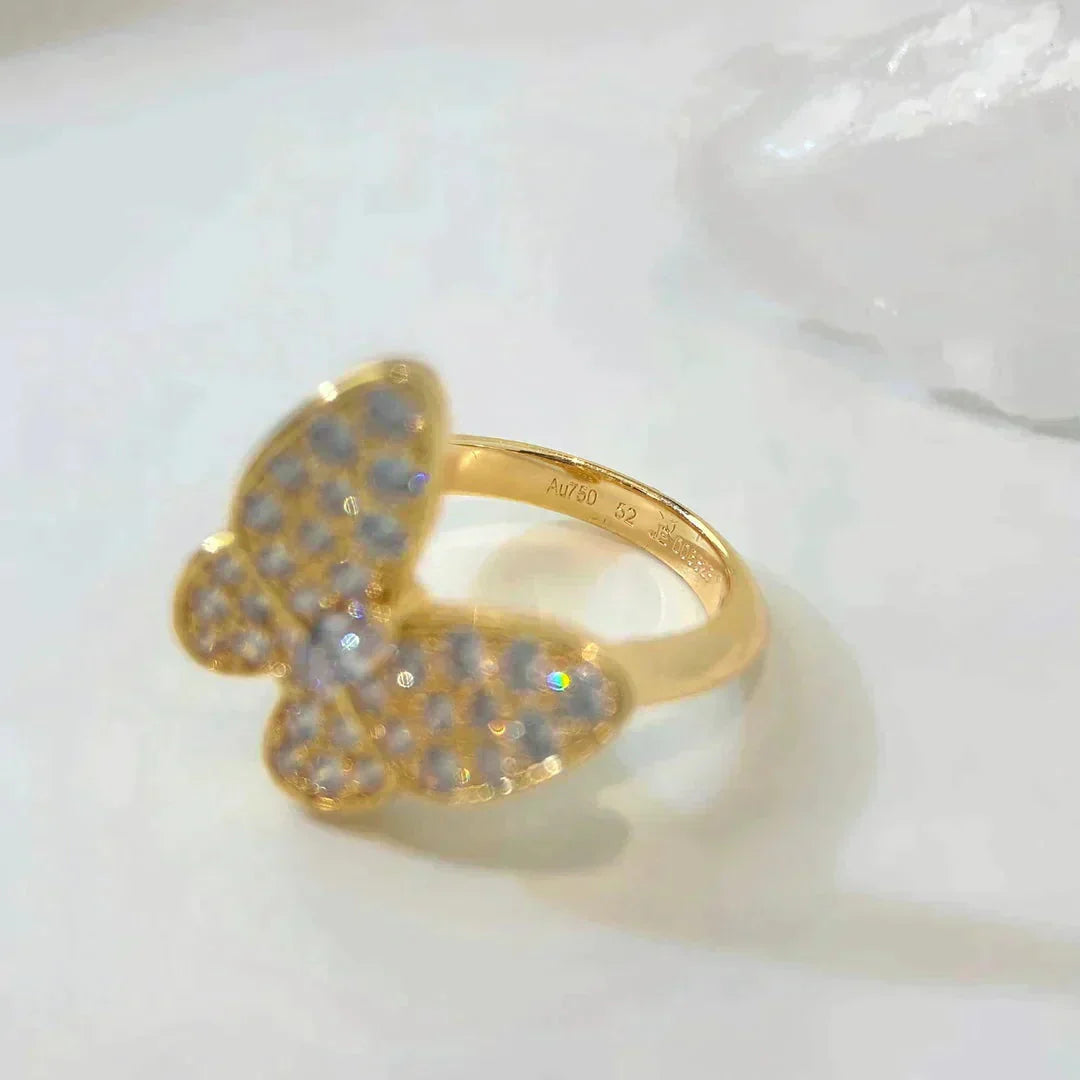 [Regalia jewelry]BUTTERFLY DIAMOND RING